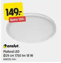 Jula Plafond LED erbjuda