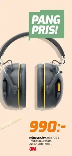 Bolist 3M hörselkåpa 90570E-1 erbjuda