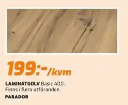 Bolist Parador laminatgolv basic 400 erbjuda