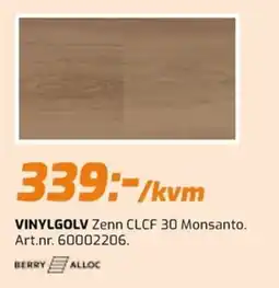 Bolist Berry Alloc vinylgolv zenn clcf 30 monsanto erbjuda