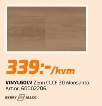 Bolist Berry Alloc vinylgolv zenn clcf 30 monsanto erbjuda