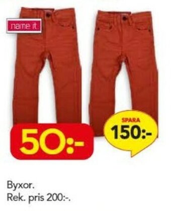Bo Ohlsson name it Byxor erbjuda