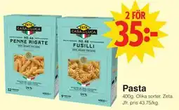 Matöppet Pasta erbjuda