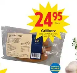Matöppet Grillkorv erbjuda