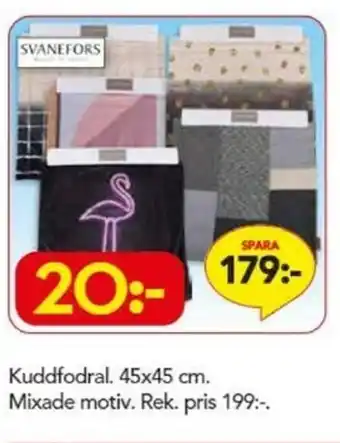 Bo Ohlsson Svanefors Kuddfodral 45x45 cm erbjuda