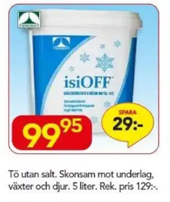 Bo Ohlsson isiOFF Tö utan salt 5 liter erbjuda