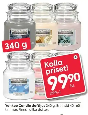 Yankee candle doftljus 340g