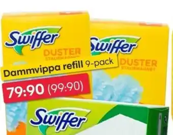 Rusta Swiffer Dammvippa refill 9-pack erbjuda