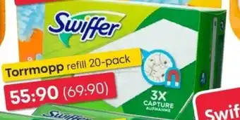 Rusta Swiffer Torrmopp 20-pack erbjuda