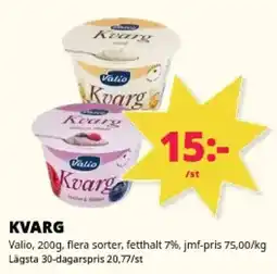 Tempo Valio Kvarg erbjuda