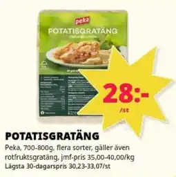 Tempo Peka potatisgratäng erbjuda