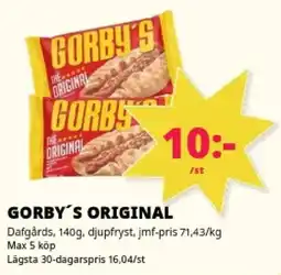 Tempo Gorby's original erbjuda