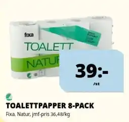 Tempo Fixa toalettpapper erbjuda