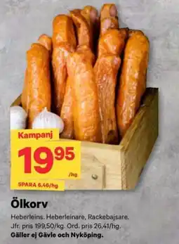 City Gross Ölkorv erbjuda
