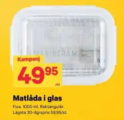 City Gross Matlåda i glas erbjuda