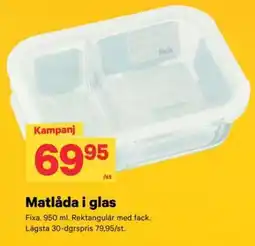 City Gross Fixa matlåda i glas erbjuda