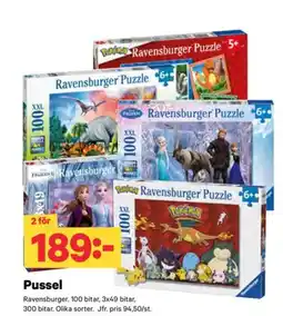 City Gross Ravensburger Pussel erbjuda