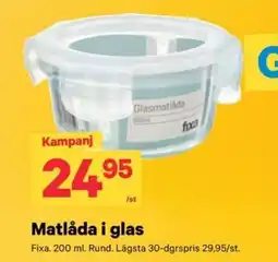 City Gross Fixa matlåda i glas erbjuda