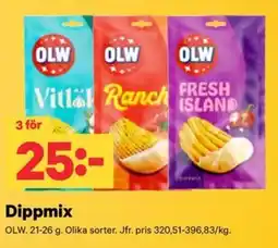 City Gross Olw Dippmix erbjuda