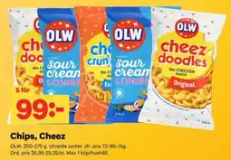 City Gross Olw chips cheez erbjuda