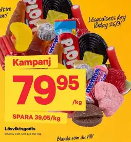 City Gross Lösviktsgodis erbjuda