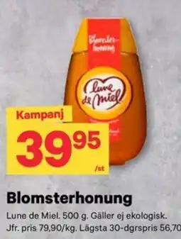 City Gross Lune de Miel blomsterhonung erbjuda