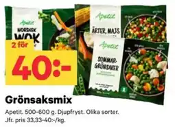 City Gross Apetit grönsaks-mix erbjuda