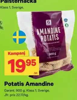 City Gross Potatis Amandine erbjuda