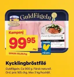 City Gross Guldfågeln kycklingbröstfilé erbjuda