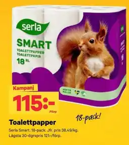 City Gross Serla toalettpapper erbjuda