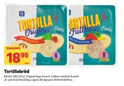 City Gross Garant tortillabröd erbjuda