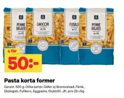 City Gross Garant pasta korta former erbjuda