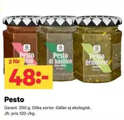 City Gross Garant pesto erbjuda