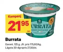City Gross Burrata erbjuda