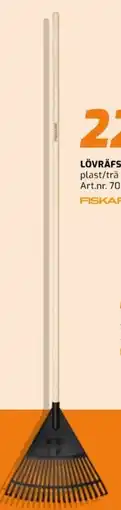Bolist Fiskar lövräfsa plast/trä fsc erbjuda