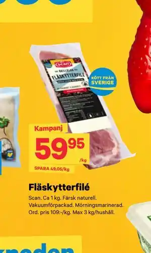 Fläskytterfilé