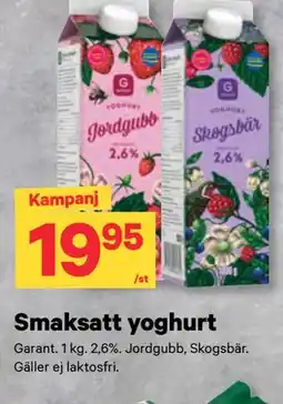 City Gross Smaksatt yoghurt erbjuda