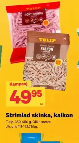 City Gross Strimlad skinka, kalkon erbjuda