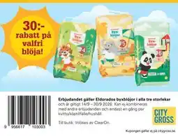 City Gross Eldorado byxblöjor erbjuda