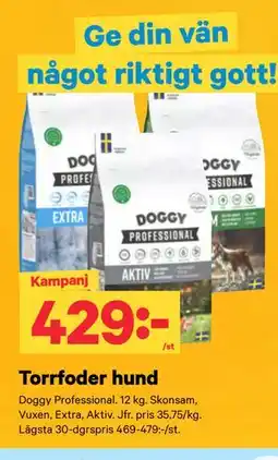 City Gross Torrfoder hund erbjuda