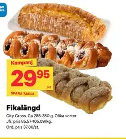 City Gross Fikalängd erbjuda