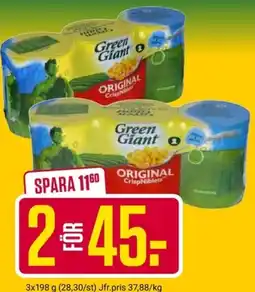 ÖoB Green Giant Original CrispNiblets erbjuda