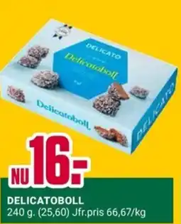 ÖoB Delicatoboll erbjuda