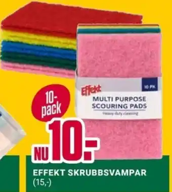 Effekt skrubbsvampar