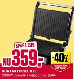 ÖoB Kontaktgrill xxl erbjuda