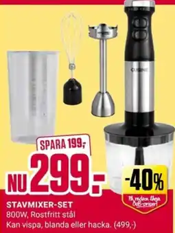 ÖoB Cuisine stavmixer-set erbjuda