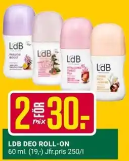 ÖoB Ldb deo roll-on erbjuda
