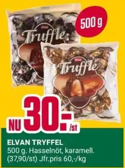 ÖoB Elvan tryffel erbjuda