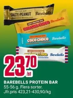 ÖoB Barebells protein bar erbjuda