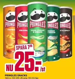 ÖoB Pringles snacks erbjuda